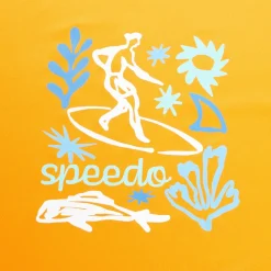 Graphic Long Sleeve Swim Shirt-Speedo Discount