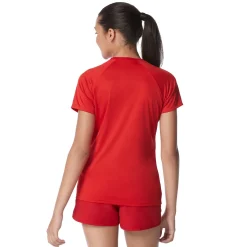 Guard Short Sleeve Solid Swim Tee-Speedo Best