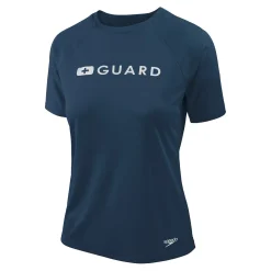 Guard Short Sleeve Solid Swim Tee-Speedo Sale