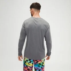 Long Sleeve Graphic Swim Rashguard-Speedo Discount