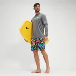 Long Sleeve Graphic Swim Rashguard-Speedo Discount