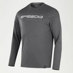 Long Sleeve Graphic Swim Rashguard-Speedo Discount