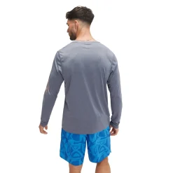 Long Sleeve Graphic Swim Rashguard-Speedo Discount