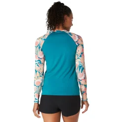 Long Sleeve Printed Rashguard-Speedo Hot