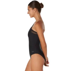Mesh Asymmetrical One Piece-Speedo Clearance