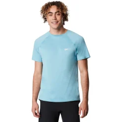 New Easy Short Sleeve Swim Rashguard-Speedo New