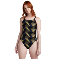 Precision Strappy Cross Back One Piece-Speedo Hot