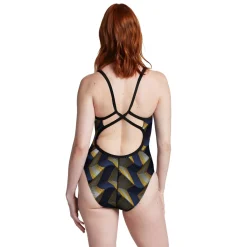 Precision Strappy Cross Back One Piece-Speedo Hot
