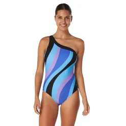 Print Asymmetrical One Piece-Speedo Outlet