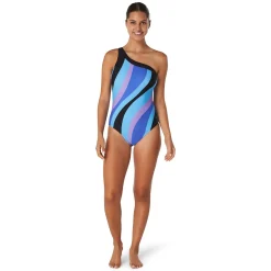 Print Asymmetrical One Piece-Speedo Outlet