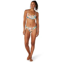 Print Double Cross Bikini Top-Speedo Sale