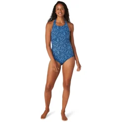 Print High Neck One Piece-Speedo Online