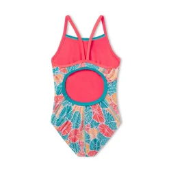 Print Propel Back One Piece-Speedo New