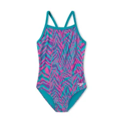Print Propel Back One Piece-Speedo Hot