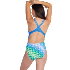 Print Quantum Splice One Piece-Speedo Discount
