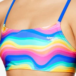 Print Strappy Bikini Top-Speedo Online
