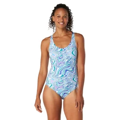 Print Thin Strap One Piece-Speedo Sale