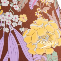 Printed Bandeau One Piece-Speedo Hot