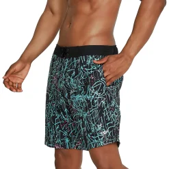 Printed Bondi Basin Boardshort 18"-Speedo Fashion