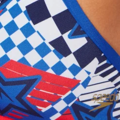 Printed Crossback Tri Top-Speedo Hot