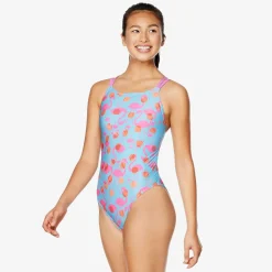 Printed Double Strap One Piece-Speedo New
