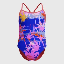 Printed Double X Back One Piece-Speedo Fashion
