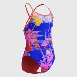 Printed Double X Back One Piece-Speedo Fashion