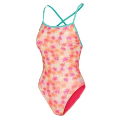 Printed Double X Back One Piece-Speedo Best