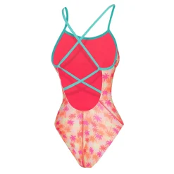 Printed Double X Back One Piece-Speedo Best