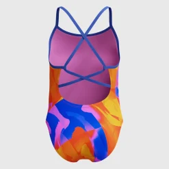 Printed Double X Back One Piece-Speedo Outlet