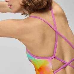 Printed Double X Back One Piece-Speedo Discount