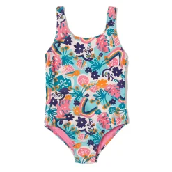Printed Elastic Back One Piece-Speedo New