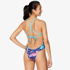 Printed High Neck One Piece-Speedo Outlet