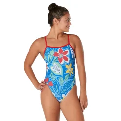 Printed One Back One Piece-Speedo Outlet