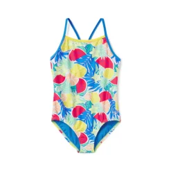 Printed Propel Back One Piece-Speedo Hot