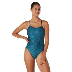 Printed Relay Back One Piece-Speedo Best