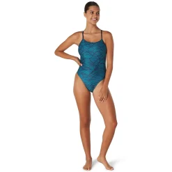 Printed Relay Back One Piece-Speedo Best