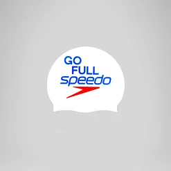 Printed Silicone Cap-Speedo Outlet