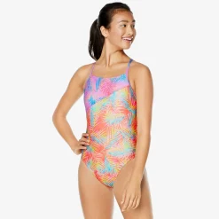 Printed Splice One Piece-Speedo Outlet