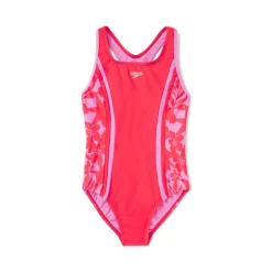 Printed Splice Racerback One Piece-Speedo New