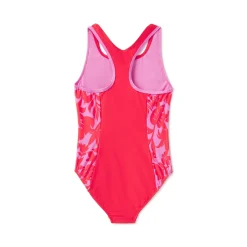 Printed Splice Racerback One Piece-Speedo New