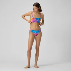 Printed Strappy Fixed Bikini Top-Speedo Online