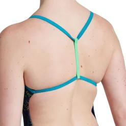 Printed T-Back One Piece-Speedo Hot