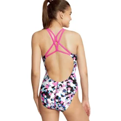 Printed Thin Strap One Piece-Speedo Best