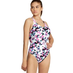 Printed Thin Strap One Piece-Speedo Best