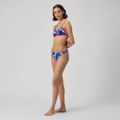 Printed Tie Back Keyhole Top-Speedo Clearance