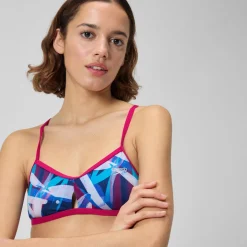 Printed Tie Back Keyhole Top-Speedo Clearance