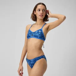 Printed Tie Back Keyhole Top-Speedo Outlet