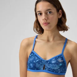 Printed Tie Back Keyhole Top-Speedo Outlet