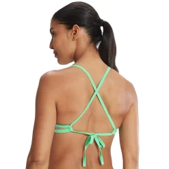 Printed Tie Back Keyhole Top-Speedo Fashion
